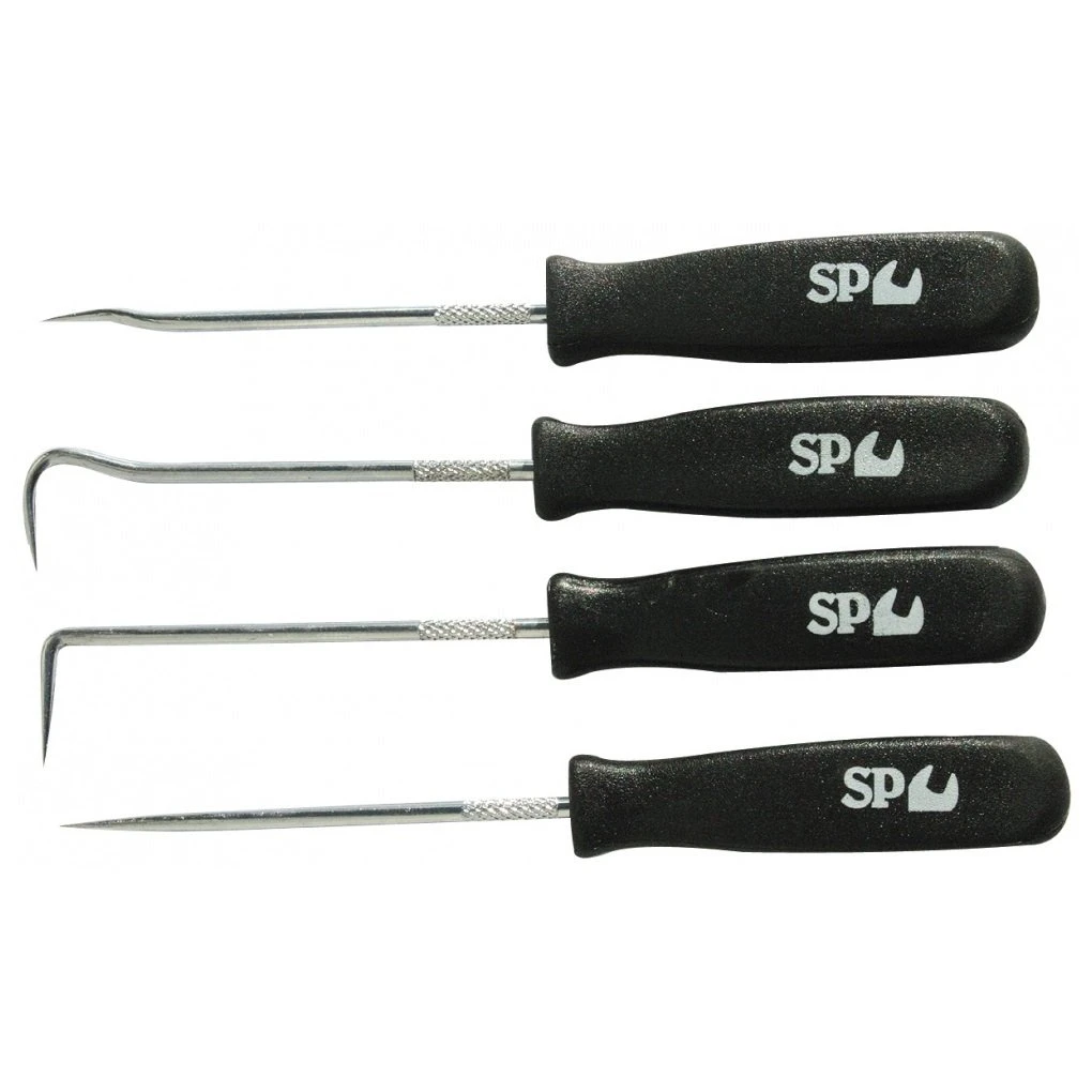 SP Tools SP30802 Mini Hook & Pick Set 4 Piece 3 SP Tools SP30802 Mini Hook & Pick Set 4 Piece