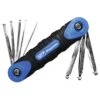 SP Tools SP34562 Folding Magnetic Hex Key Set – SAE – 8 Keys Set