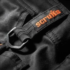 Scruffs T54499 Heavy Duty Hard Work Wear Trade Flex Holster Trousers Black 34” -Tools Discounts T54497 2