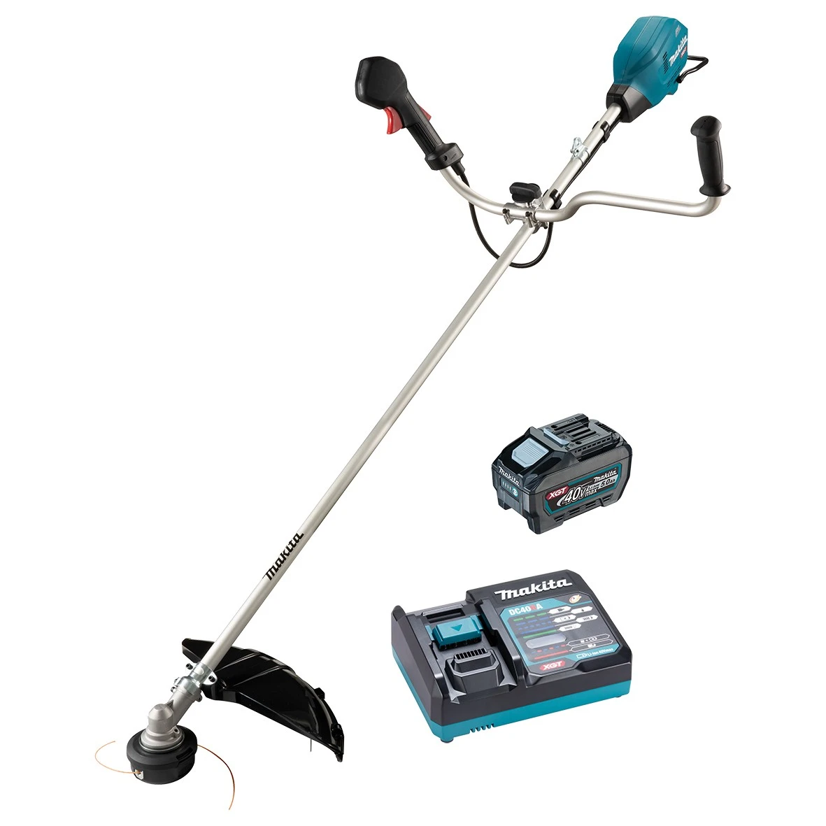 Makita UR006GT102 40V Max Brushless 5.0Ah Lithium-Ion Cordless U-Handle Mobile Line Trimmer Combo Kit 3 Makita UR006GT102 40V Max Brushless 5.0Ah Lithium-Ion Cordless U-Handle Mobile Line Trimmer Combo Kit