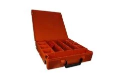 Wattmaster WATRC001 Rola-Case Orange Case With Orange Lid 20 Adjustable Storage Compartments -Tools Discounts WATRC001 2
