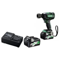HiKOKI WR36DC(HRZ) 36V MultiVolt Lithium-Ion Brushless IP56 320Nm 1/2″ Drive Impact Wrench Combo Kit