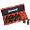 Sidchrome XS4H09MT 9 Piece 1/2″ Drive In-Hex Impact Socket Set Metric