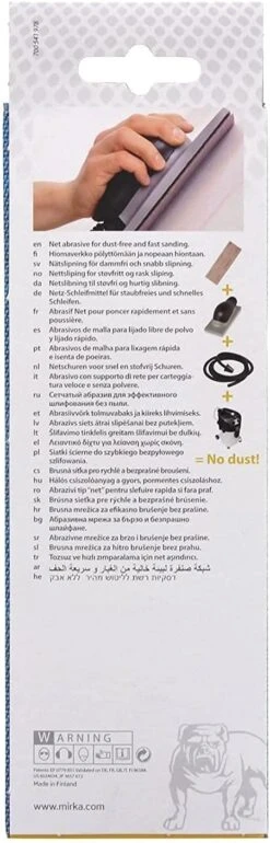 Mirka AE150F1080 Abranet Sanding Sheets 70x198mm Grip P80 Grit 10 Pack -Tools Discounts ae150f1080 3