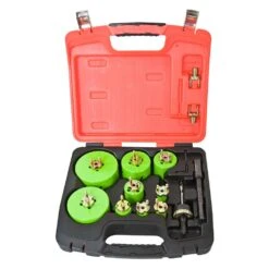 CRESCENT CRLE9HD Re-Load HD Quick Change 23 Piece Electricians Holesaw Set