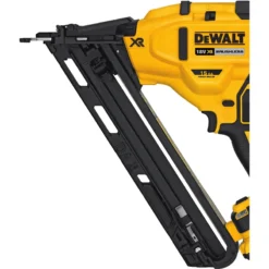 DeWALT DCN650D1-XE 18V XR 2.0AH Lithium-Ion Brushless 15Ga Second Fix Angled DA Bradder Nailer Combo Kit -Tools Discounts dcn650D1 XJ 17