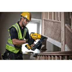DeWALT DCN650D1-XE 18V XR 2.0AH Lithium-Ion Brushless 15Ga Second Fix Angled DA Bradder Nailer Combo Kit -Tools Discounts dcn650D1 XJ 6