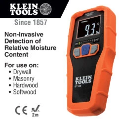 KLEIN Tools A-ET140 Pinless Moisture Meter -Tools Discounts et140 callout1 b