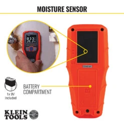 KLEIN Tools A-ET140 Pinless Moisture Meter -Tools Discounts et140 callout3 b