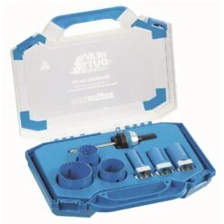 Sutton Tools H105S9 Bi-Metal Cobalt Heavy Duty Holesaw Kit Electrician Set