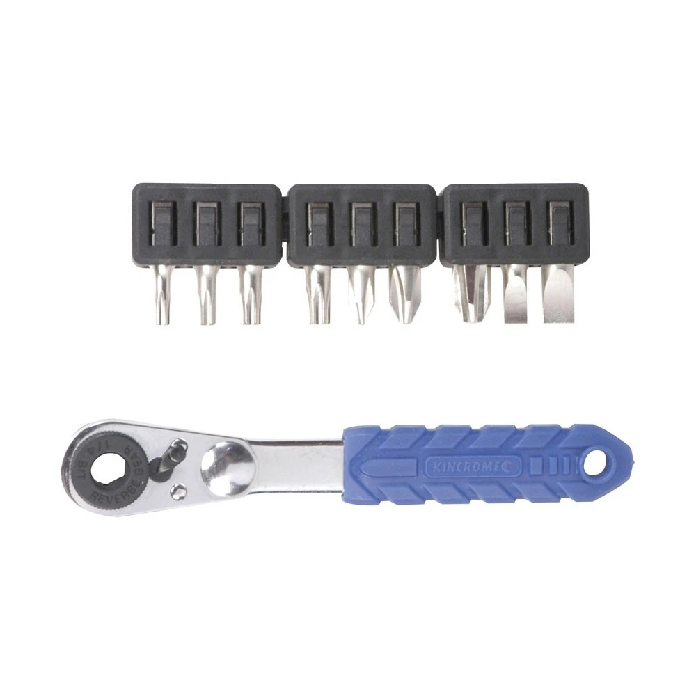 Kincrome K5014 Mini Ratchet Bit Set 10 Piece 3 Kincrome K5014 Mini Ratchet Bit Set 10 Piece