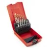 Dormer L115101 A002 Drills And E500 HSS MC Tap Set 14 Piece