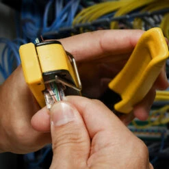 KLEIN Tools A-VDV226-005 Data Cable Crimping Tool For Pass-Thru™, Compact -Tools Discounts vdv226005 app4