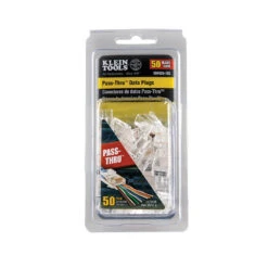 Klein Tools A-VDV826-763 Pass-Thru™ Modular Data Plugs RJ45 CAT6, 200-Pack -Tools Discounts vdv826703 alt4 1